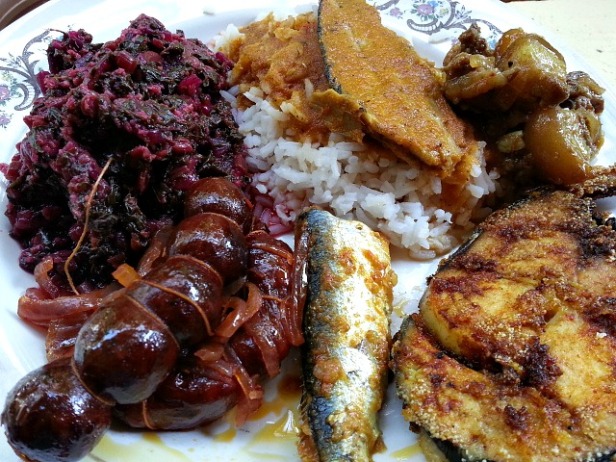 goan-food-rice-fish-curry-fried-sausages-pork-vindaloo-recipes