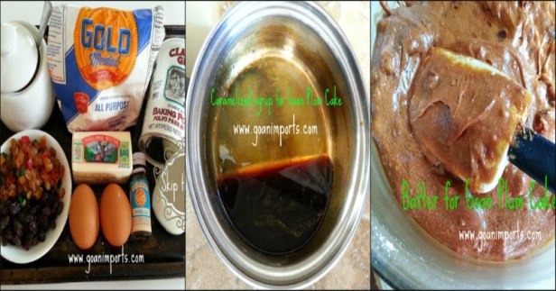 goan-plum-cake-recipe-collage-of-ingredients