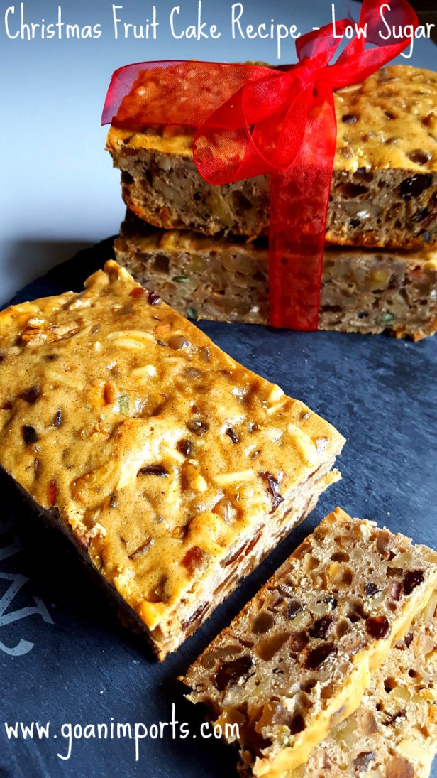 fruit-cake-recipe-christmas-dry-fruits-soaked-in-rum-brandy-mincemeat-less-sugar